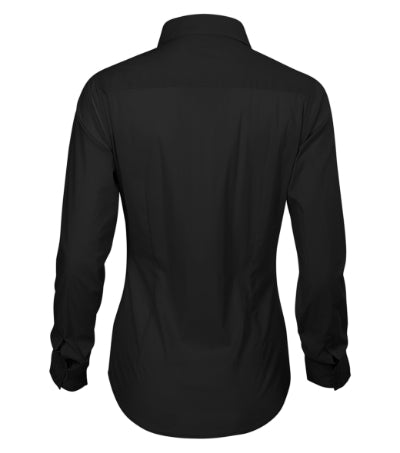 MALFINI Premium DYNAMIC Women's shirt in black - promotional clothing printed with your company logo