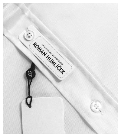 MALFINI Premium JOURNEY Women's shirt in white - promotional clothing printed with your company logo