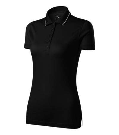MALFINI Premium GRAND Women's polo shirt in black - promotional clothing printed with your company logo
