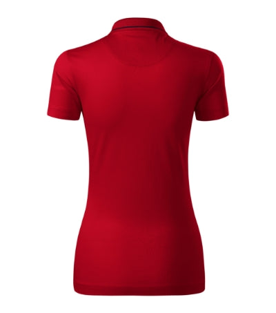 MALFINI Premium GRAND Women's polo shirt in formula red - promotional clothing printed with your company logo