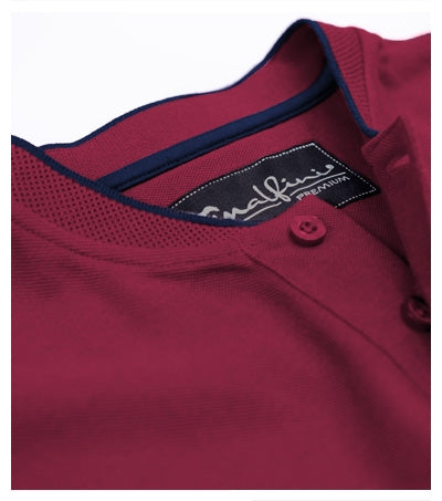 MALFINI Premium DIAMOND Men's polo shirt in black - promotional clothing printed with your company logo