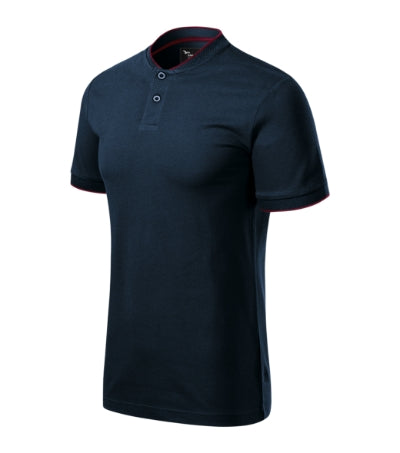 MALFINI Premium DIAMOND Men's polo shirt in navy blue - promotional clothing printed with your company logo