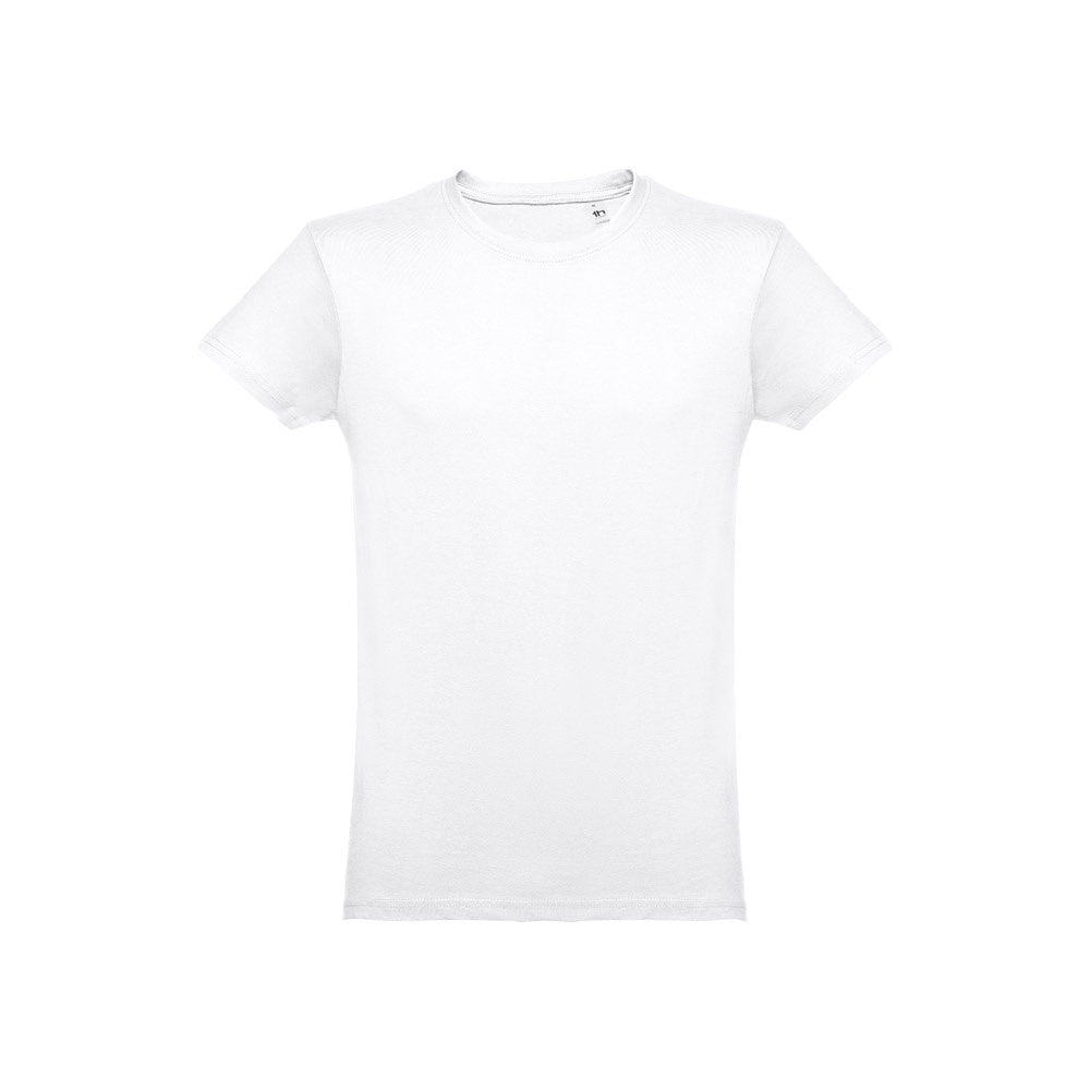 THC LUANDA WH promotional t-shirt in white with custom logo branding