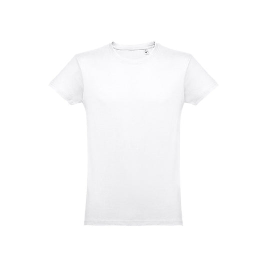 THC LUANDA WH 3XL promotional t-shirt in white with custom logo branding