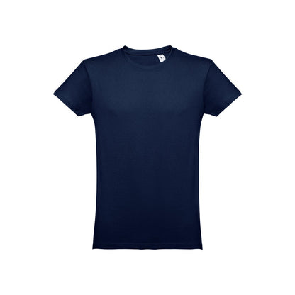 THC LUANDA 3XL promotional t-shirt in blue with custom logo branding