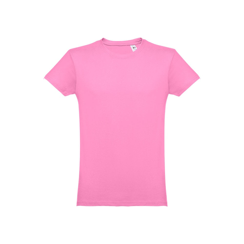 THC LUANDA 3XL promotional t-shirt in light pink with custom logo branding