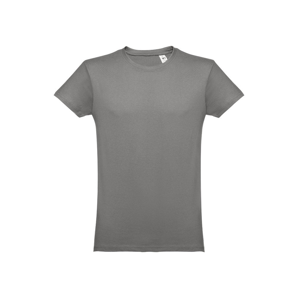 THC LUANDA 3XL promotional t-shirt in grey with custom logo branding