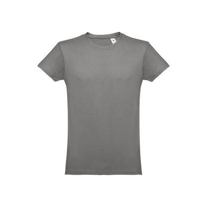 THC LUANDA 3XL promotional t-shirt in grey with custom logo branding
