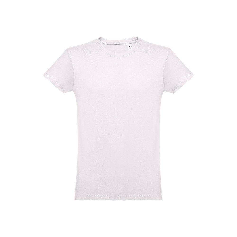 THC LUANDA 3XL promotional t-shirt in pastel pink with custom logo branding