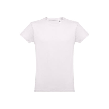 THC LUANDA 3XL promotional t-shirt in pastel pink with custom logo branding