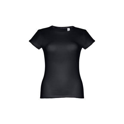 THC SOFIA promotional t-shirt in black with custom logo branding