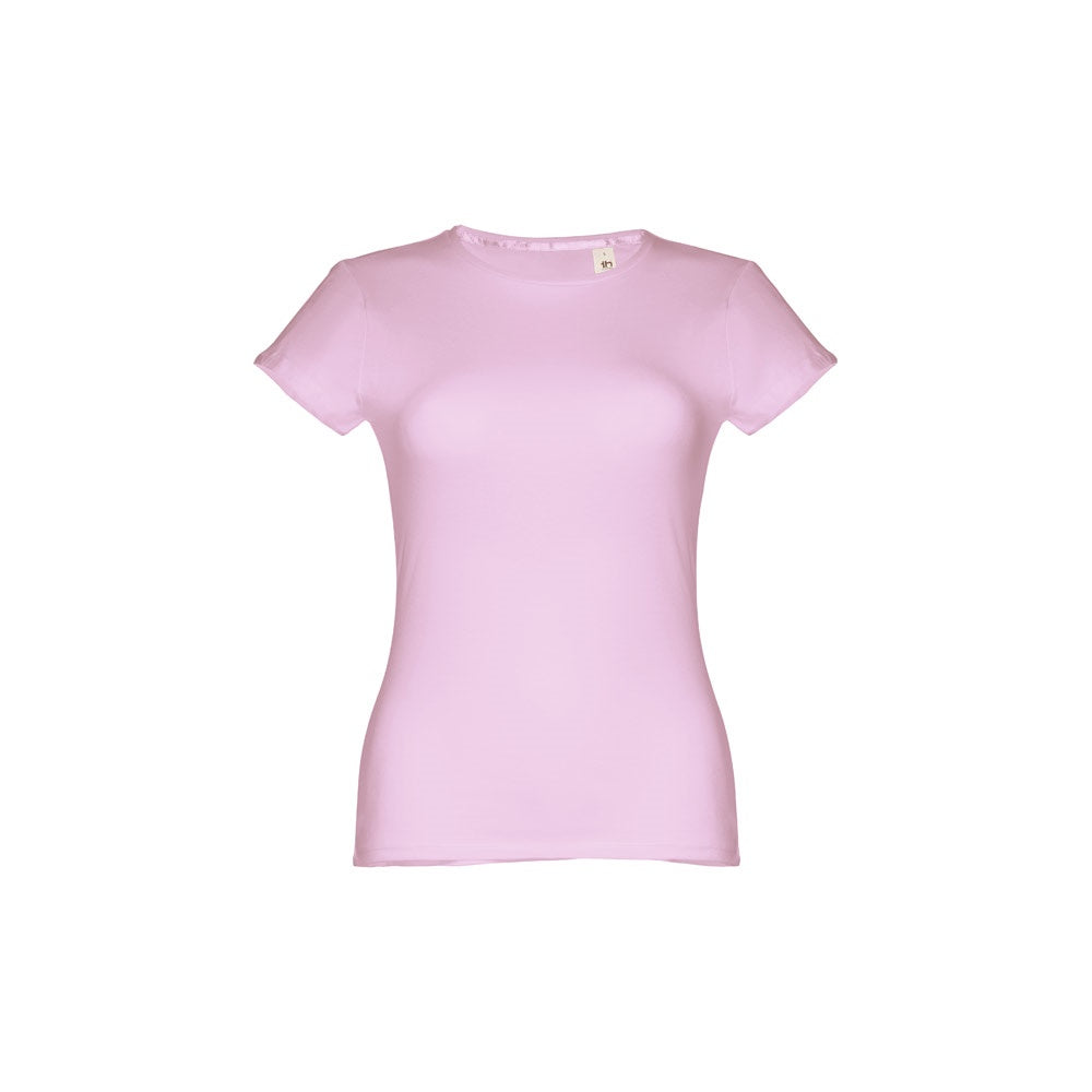 THC SOFIA promotional t-shirt in lilac with custom logo branding
