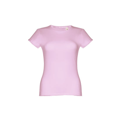 THC SOFIA promotional t-shirt in lilac with custom logo branding