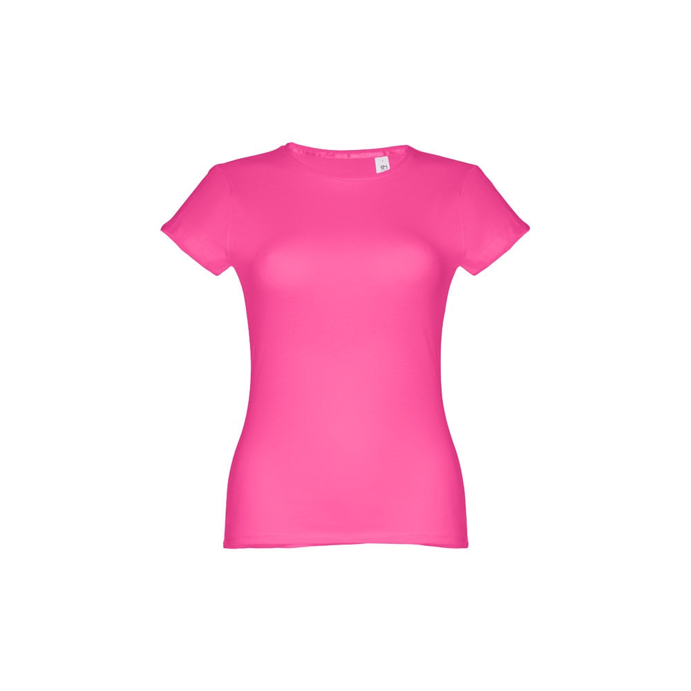 THC SOFIA 3XL promotional t-shirt in pink with custom logo branding