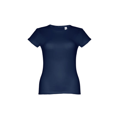 THC SOFIA 3XL promotional t-shirt in blue with custom logo branding