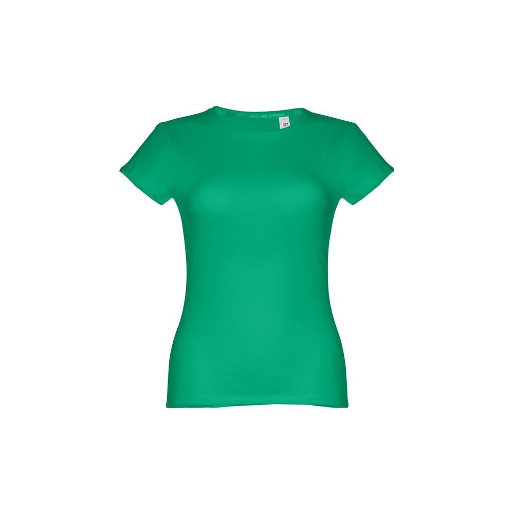 THC SOFIA 3XL promotional t-shirt in green with custom logo branding