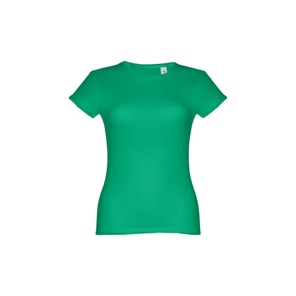 THC SOFIA 3XL promotional t-shirt in green with custom logo branding