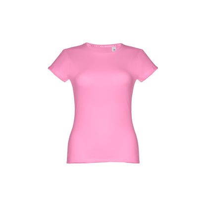 THC SOFIA 3XL promotional t-shirt in light pink with custom logo branding
