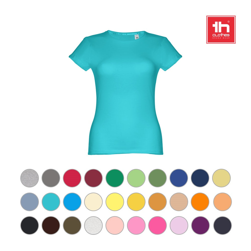 THC SOFIA 3XL promotional t-shirt (complete set view) with custom logo branding