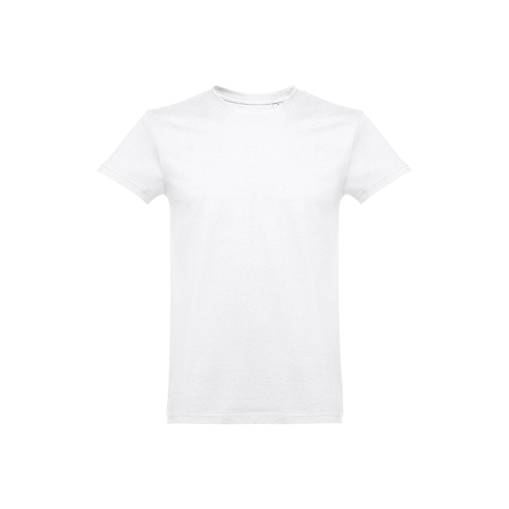 THC ANKARA WH promotional t-shirt in white with custom logo branding