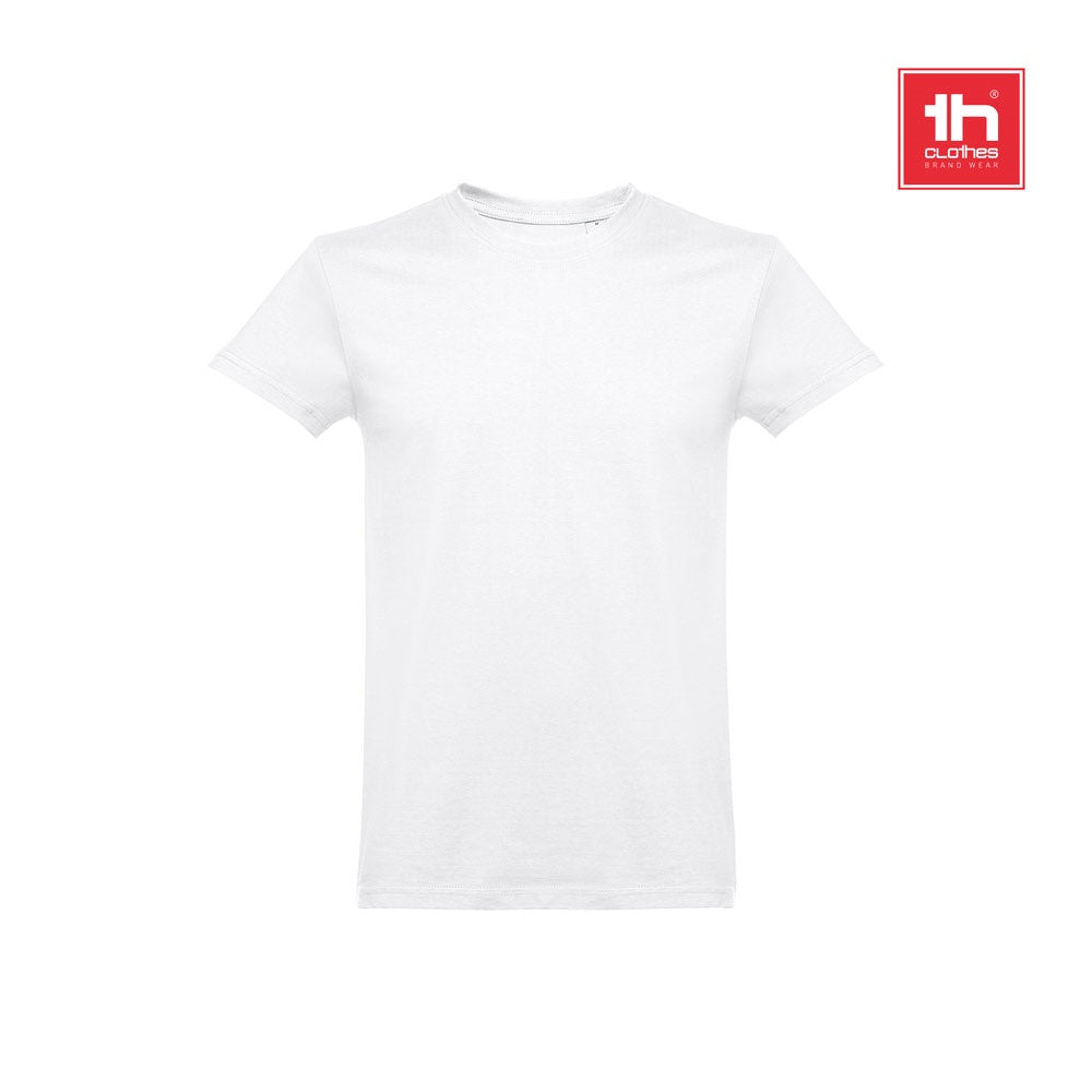 THC ANKARA WH promotional t-shirt (complete set view) with custom logo branding