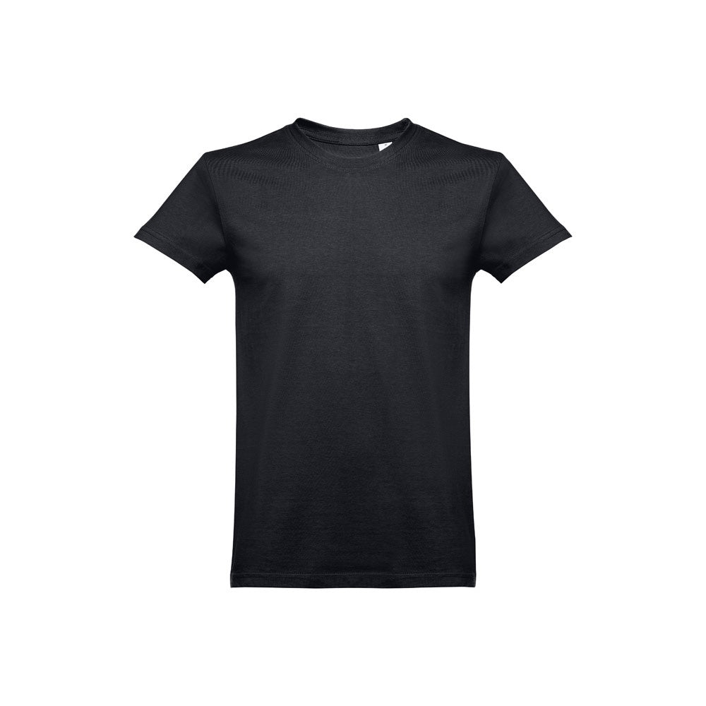 THC ANKARA promotional t-shirt in black with custom logo branding
