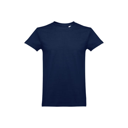 THC ANKARA promotional t-shirt in blue with custom logo branding