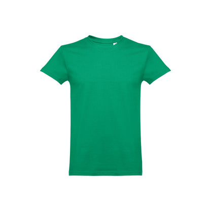THC ANKARA promotional t-shirt in green with custom logo branding