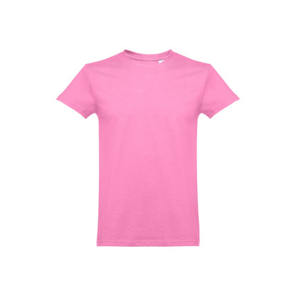 THC ANKARA promotional t-shirt in light pink with custom logo branding