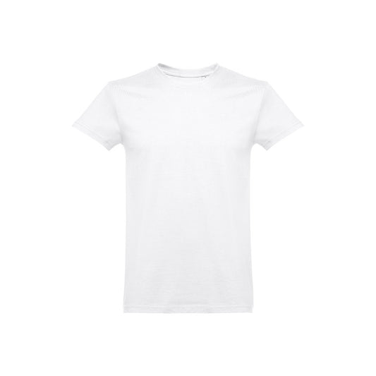THC ANKARA 3XL WH promotional t-shirt in white with custom logo branding