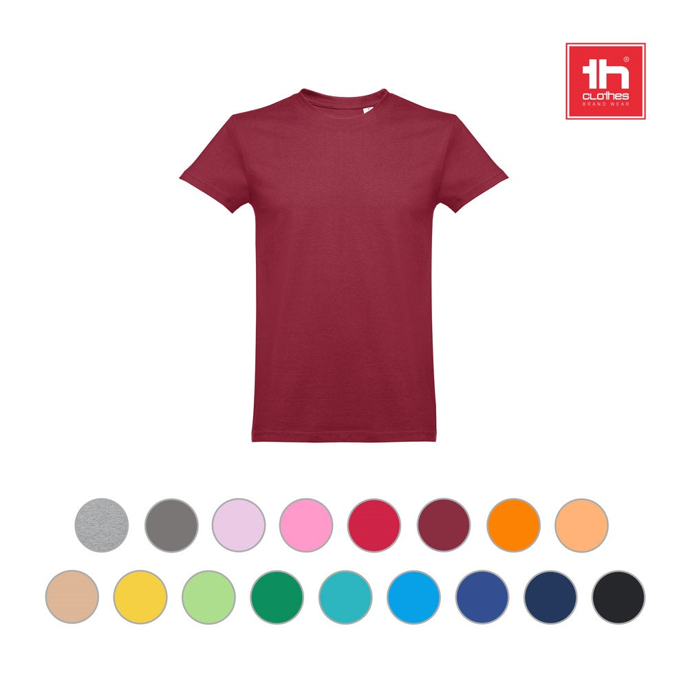 THC ANKARA 3XL promotional t-shirt (complete set view) with custom logo branding