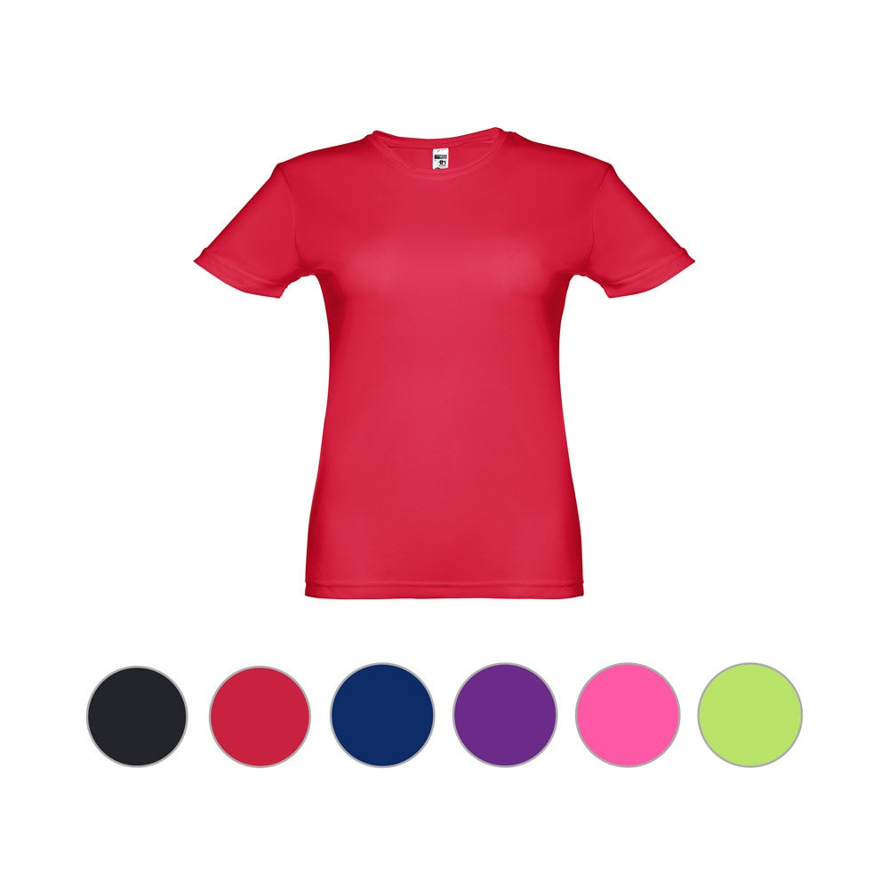 THC NICOSIA WOMEN promotional t-shirt with custom logo branding