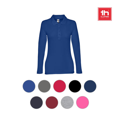 THC BERN WOMEN promotional polo shirt with custom logo branding