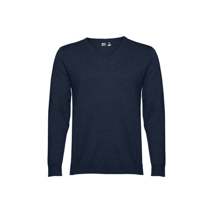 THC MILAN promotional sweatshirt in navy blue with custom logo branding