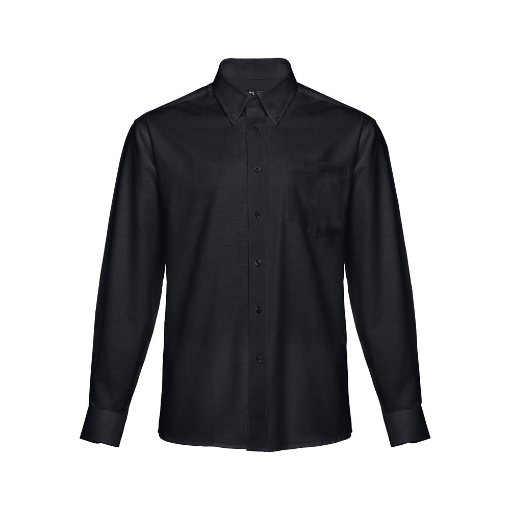 THC TOKYO promotional corporate shirt in black with custom logo branding
