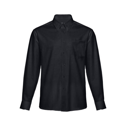 THC TOKYO promotional corporate shirt in black with custom logo branding