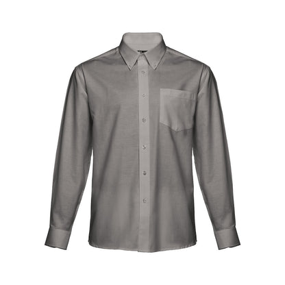 THC TOKYO promotional corporate shirt in grey with custom logo branding