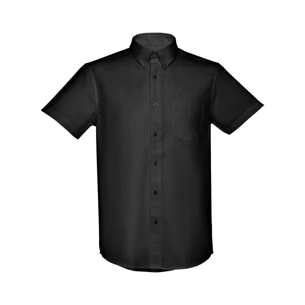 THC LONDON promotional corporate shirt in black with custom logo branding