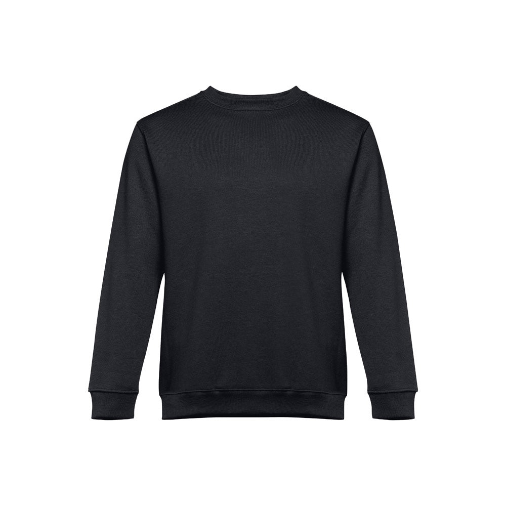 THC DELTA promotional sweatshirt in black with custom logo branding