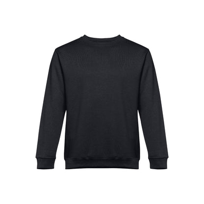 THC DELTA promotional sweatshirt in black with custom logo branding