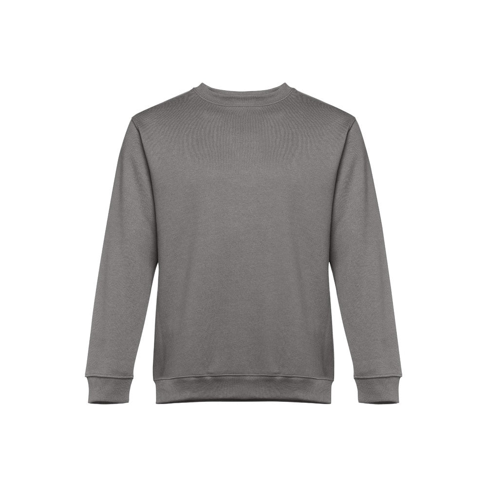 THC DELTA promotional sweatshirt in grey with custom logo branding