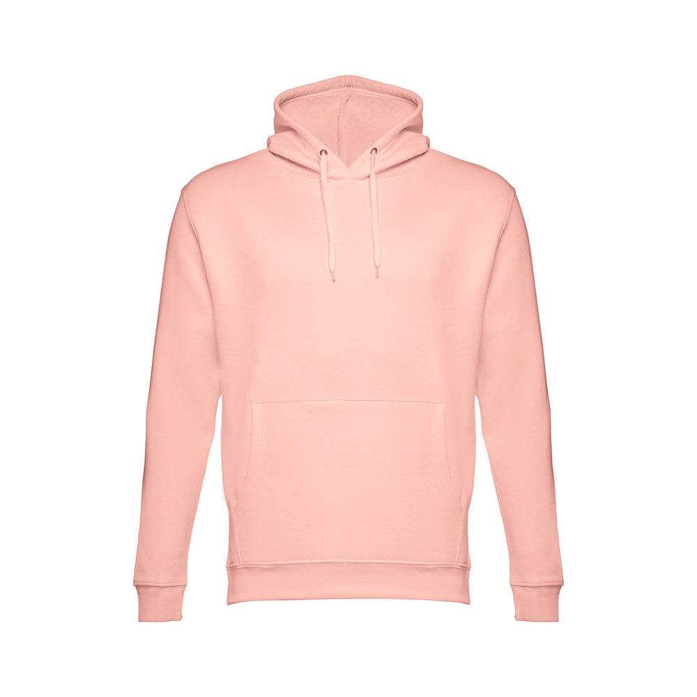 THC PHOENIX promotional hoodie in salmon with custom logo branding