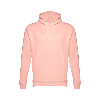 THC PHOENIX promotional hoodie in salmon with custom logo branding