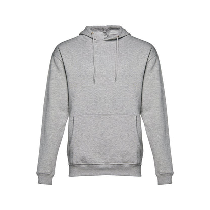 THC PHOENIX promotional hoodie in heather light grey with custom logo branding
