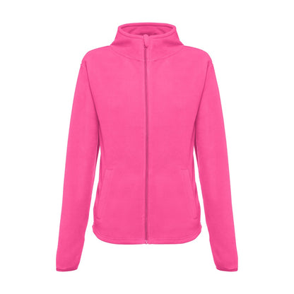 THC HELSINKI WOMEN promotional jacket in pink with custom logo branding