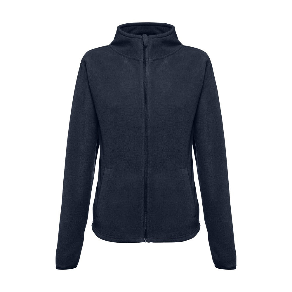 THC HELSINKI WOMEN promotional jacket in navy blue with custom logo branding