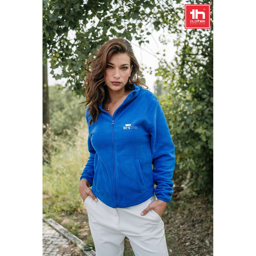 THC HELSINKI WOMEN promotional jacket (complete set view) with custom logo branding