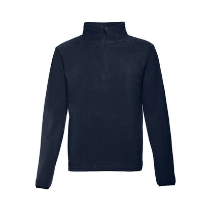 THC VIENNA promotional jacket in navy blue with custom logo branding