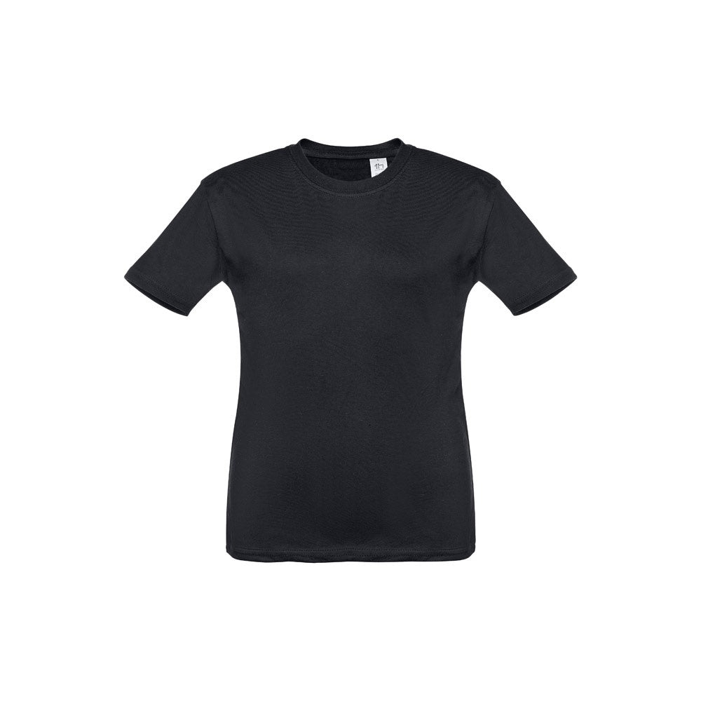 THC QUITO promotional kids' garment in black with custom logo branding