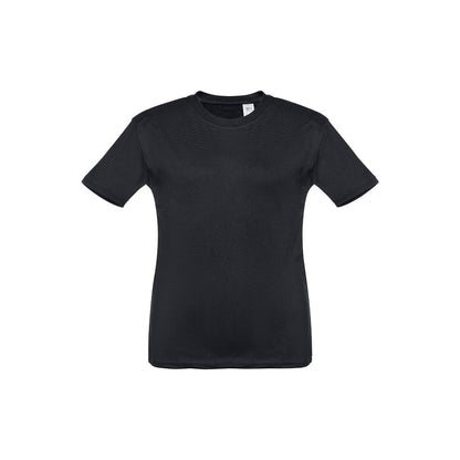 THC QUITO promotional kids' garment in black with custom logo branding